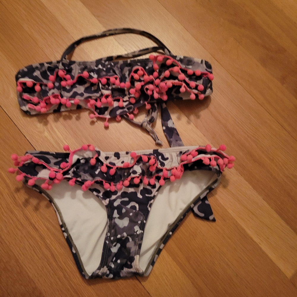 Pilyq girls bikini sz 14